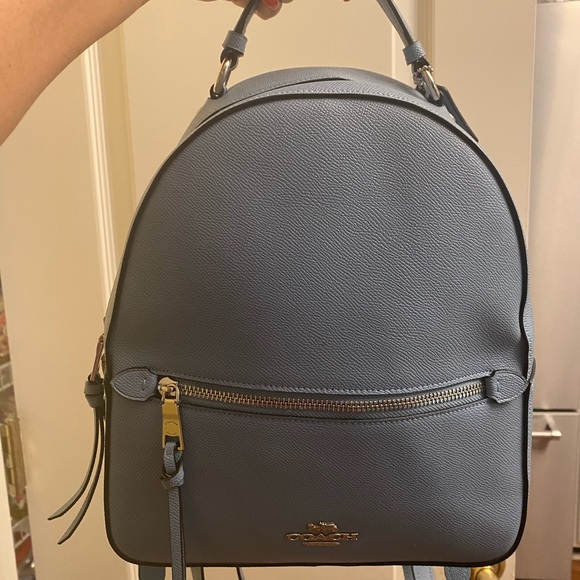 COACH JORDYN BACKPACK CROSSGRAIN Light Blue SOLD‼️ - Picture 15 of 15